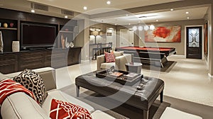 Elegant Basement Style