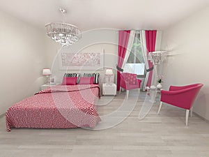 Elegant bedroom