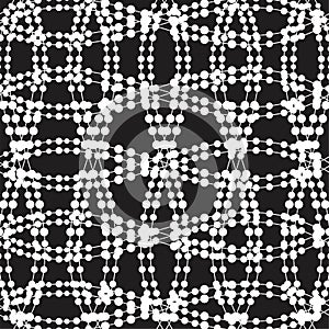 Elegant black and white seamless pattern CDR X6