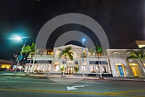 Elegant buildings in Rodeo Drive