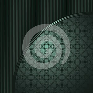 Elegant card with seamless wallpaper