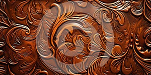 Elegant carved wood texture. classical engraving style. ideal for background or pattern use. luxurious and artistic