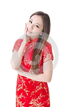 Elegant Chinese woman