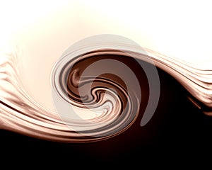 Elegant chocolate design