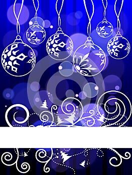 Elegant christmas background