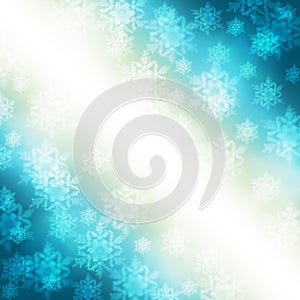 Elegant Christmas background with snowflakes