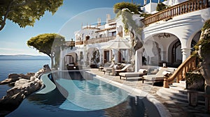 Elegant Coastal Villa with Serene Ocean View
