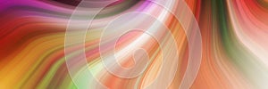 Elegant colored Twirl Rainbow background with lines