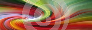 Elegant colored Twirl Rainbow background with lines