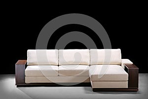 Elegant comfortable sofa