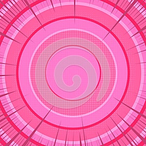 Elegant comic bright concept