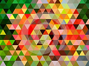 An elegant and cute 3D-geometric pattern of squares and rectangles photo