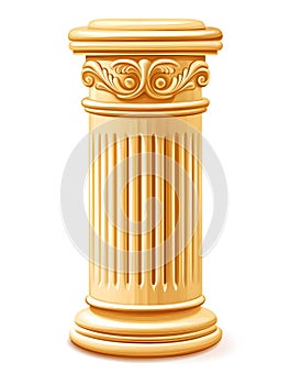 Elegant decorative pillar