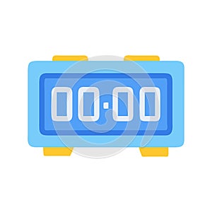 Stylish Digital Clock Icon