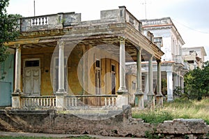 Elegant, dilapidated villa, Havana