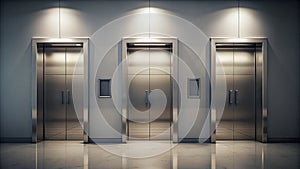 Elegant Elevator Door Line Art Illustrations A Comprehensive Vector Graphic Set for Designers Architects and More photo