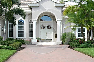 Elegant Entrance to Beautiful Home