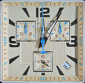 Watch the square face of time photo
