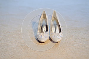 Elegant Fancywork on Shoes photo