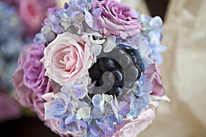 Elegant flowers bouquet composition