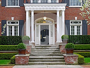 elegant front porch