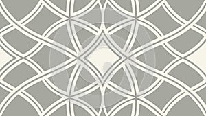 Elegant Geometric Circular Pattern Vector Design, vector design Generative AI