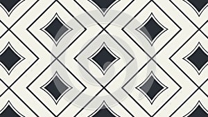 Elegant Geometric Diamond Pattern Seamless Background Design, vector design Generative AI
