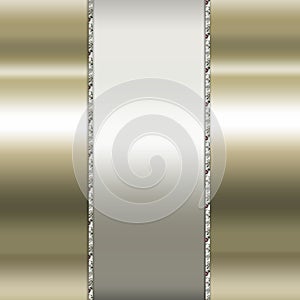 Elegant gold and brown background