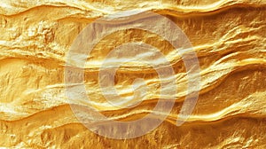 Elegant Gold Wave Texture Background with Shiny Lines and Metallic Surface Patterns for Decor