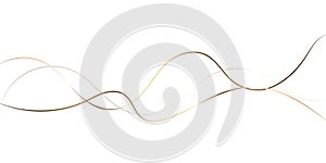 This elegant grayscale image features multiple overlapping, smooth, wavy lines creating a dynamic and flowing design