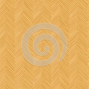 Elegant herringbone pattern parquet flooring creates a classic interior design element