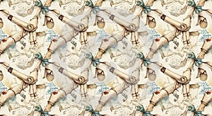 Elegant Horse Carousel Pattern