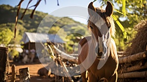 Elegant Horse In Madagascar