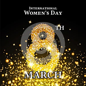 Elegant International Women`s Day Background