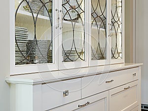 Elegant Kitchen Hutch