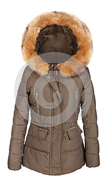 Elegant ladies winter jacket