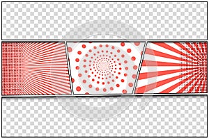 Elegant light comic composition