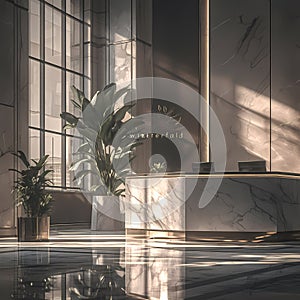 Elegant Lobby Entrance - Perfect for Business Images