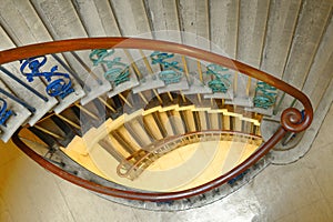 Elegant london victorian staircase