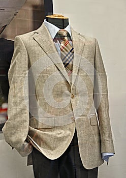 Elegant man suit