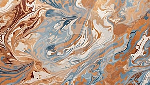 Elegant Marble Marvel: Intricate Blend Delight. AI Generate