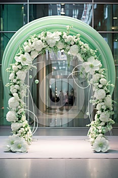 Elegant Metal Wedding Arch