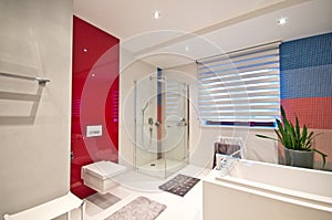 Elegant modern bathroom