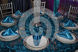 Elegant Modern Table Place Setting