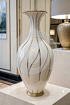 Elegant modern vase design photo