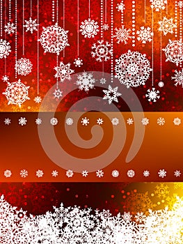 Elegant new year and cristmas card. EPS 8