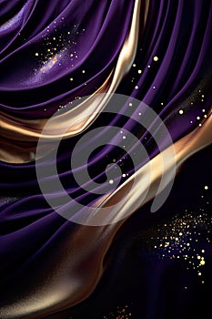 elegant and opulent wavy background with a luxurious feel. The abstract, swirling pattern is artistic and stylish