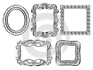 Elegant Ornate frames