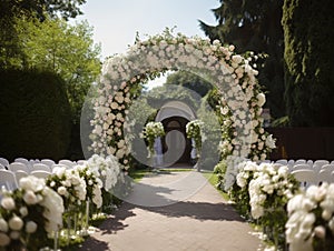 Elegant Outdoor Wedding Ceremony