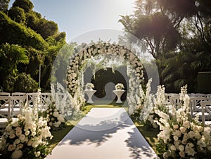 Elegant Outdoor Wedding Ceremony